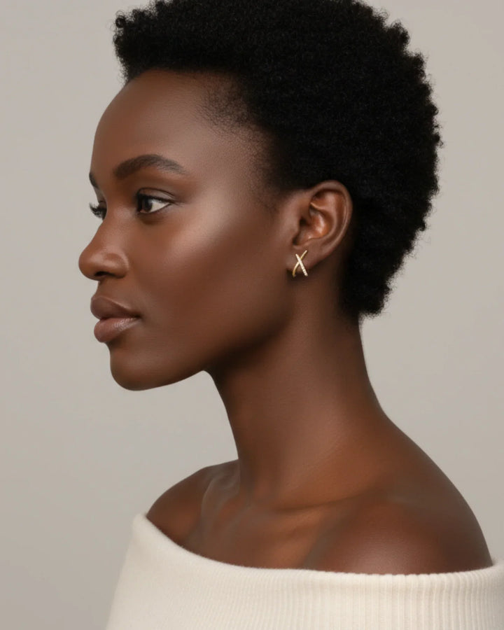 Maris Cross Earrings