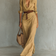 CAOIMHSEACH | TAILORED COLLAR MAXI SHIRT DRESS
