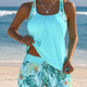 CHARLOTTE | TWO-PIECE SWIMSUIT SET WITH SHORTS