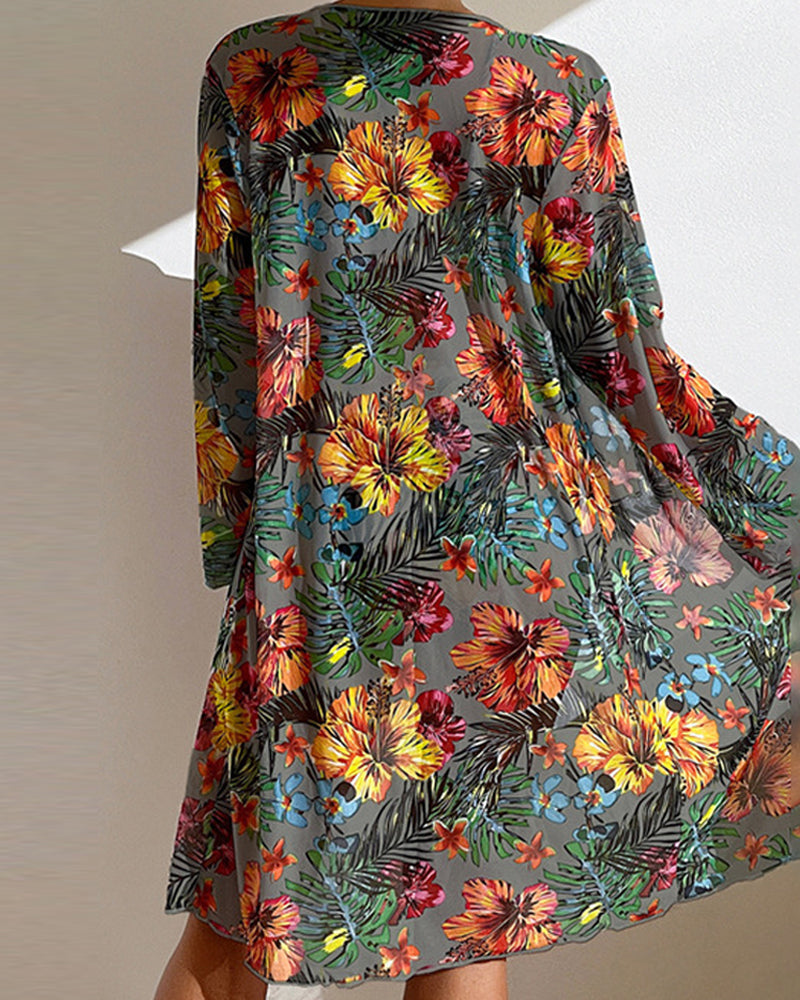 FIONNGHUALA | FLORAL SKIRT BIKINI SET