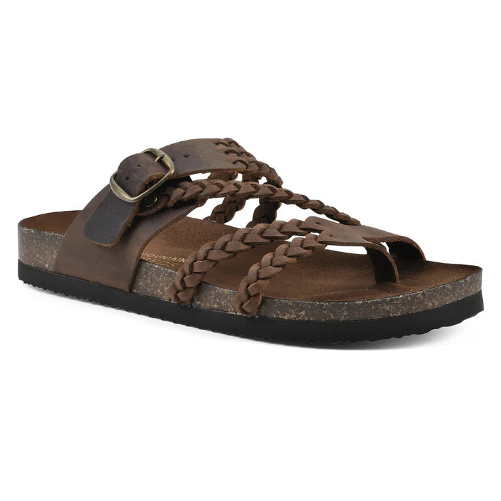HAZEL | WOVEN CORK SANDALS