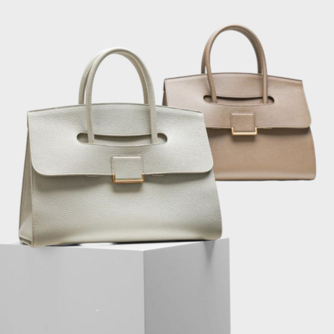 Hand-Stitched European Leather Handbag