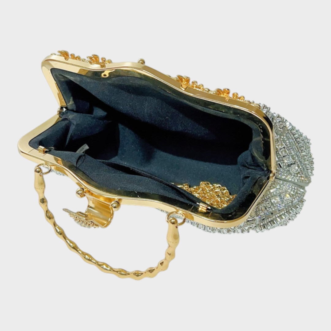 Sculpted Evening Handbag