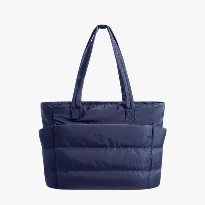 Puffer-Style Tote Bag