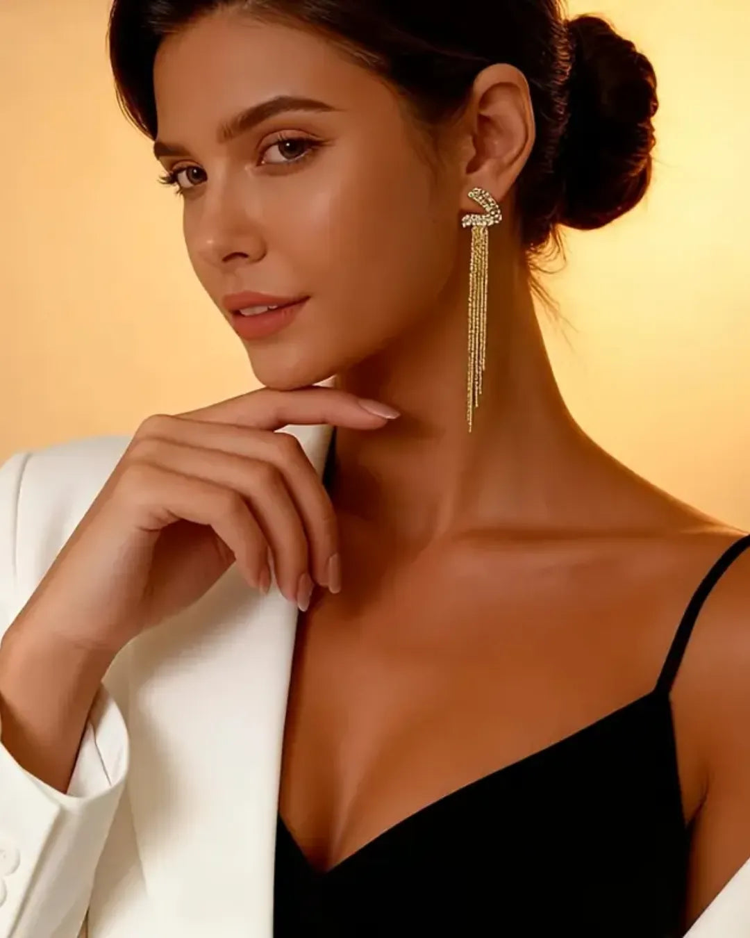 Signature Drop Hanger Earrings