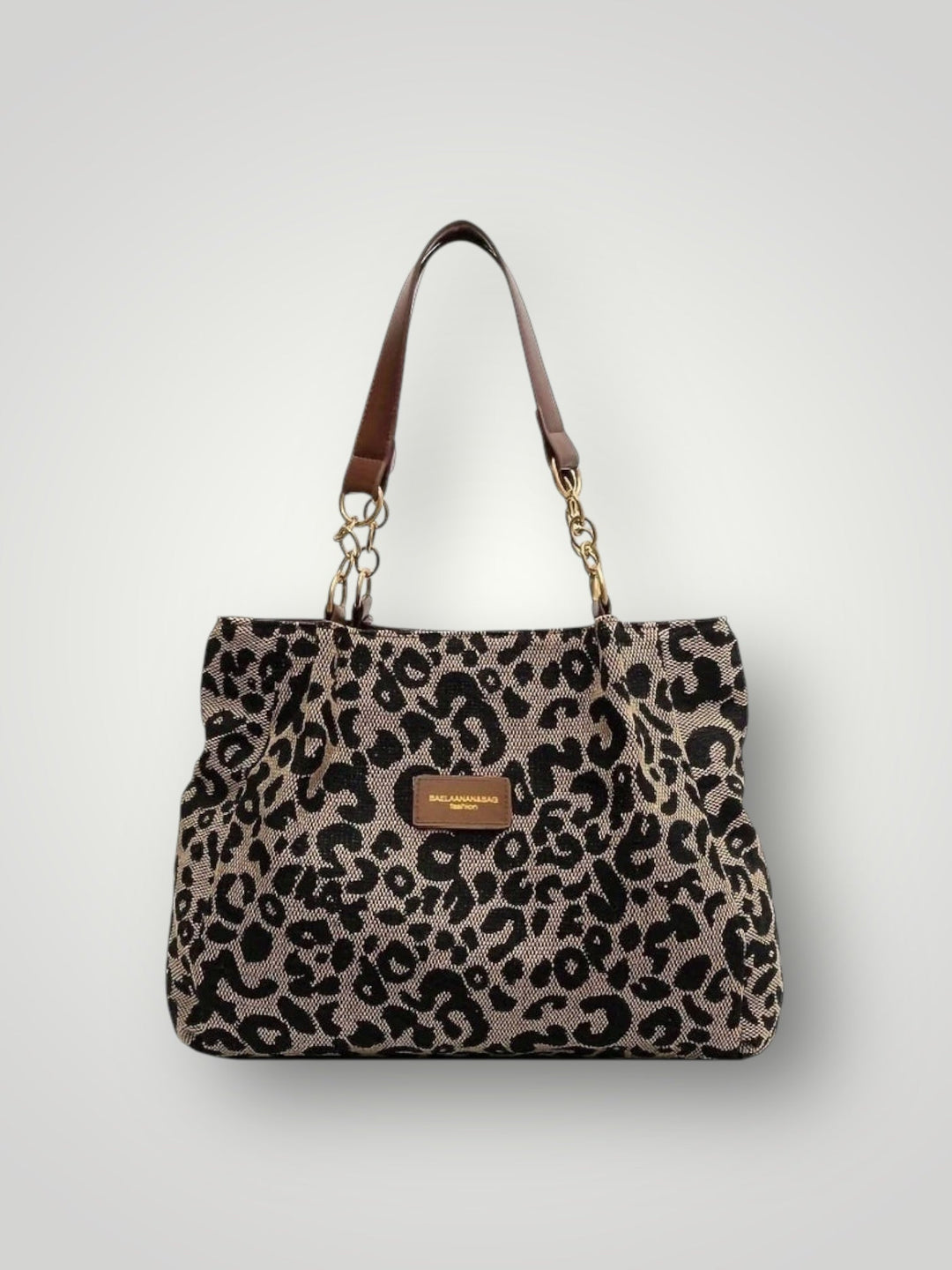 Leopard Print Tote Bag