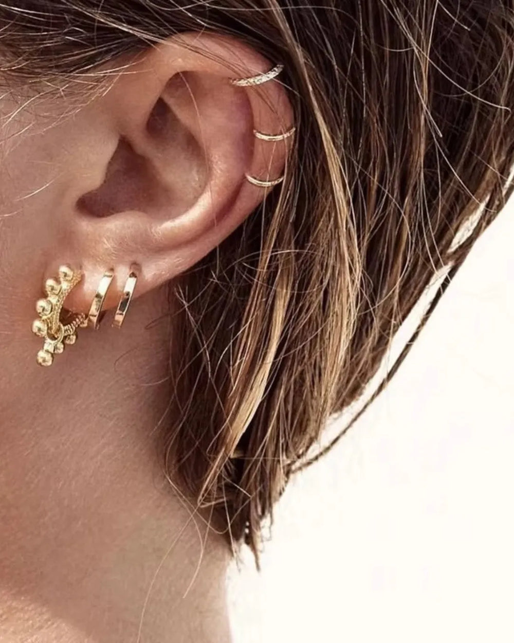 Lumé Bold Cuff Earrings