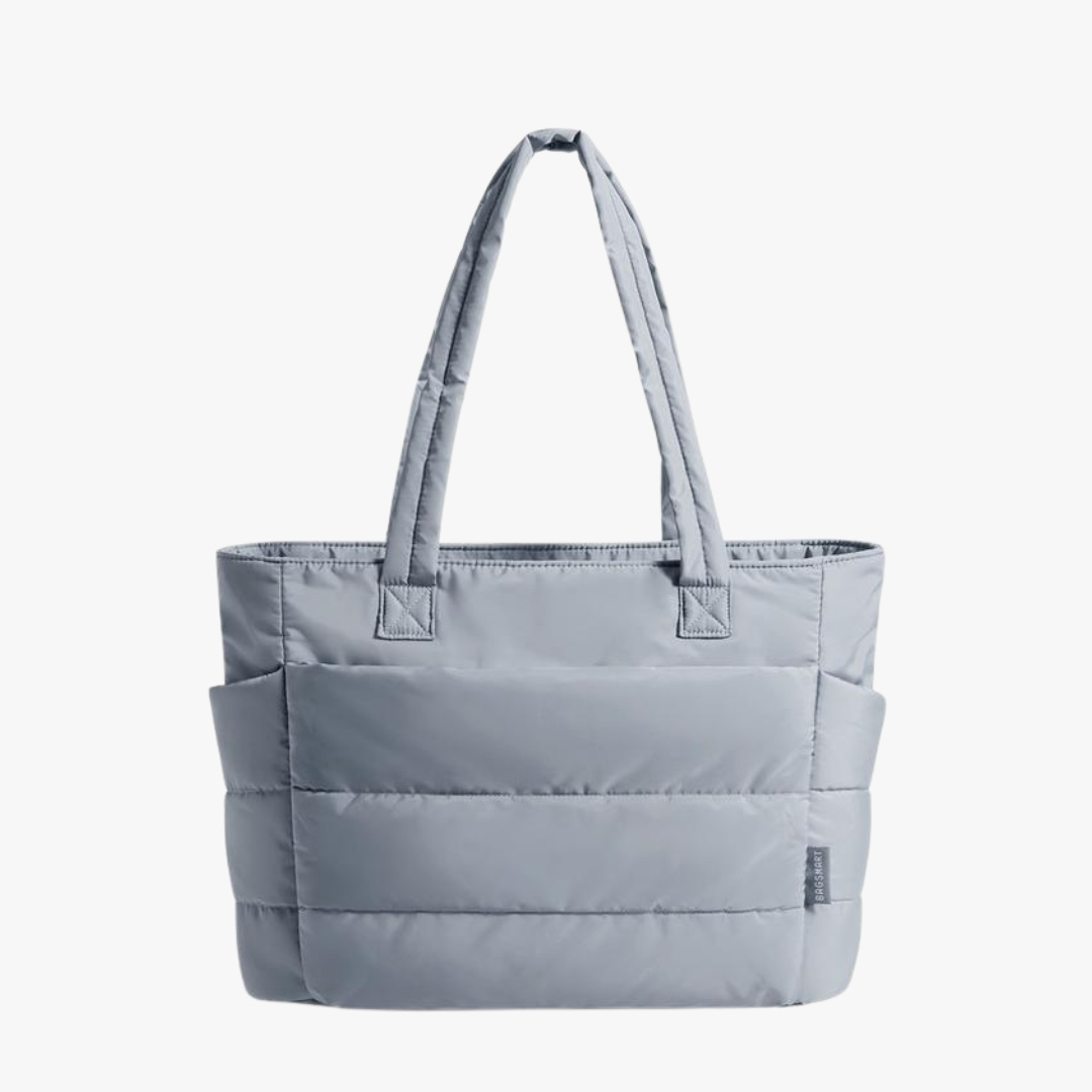 Puffer-Style Tote Bag