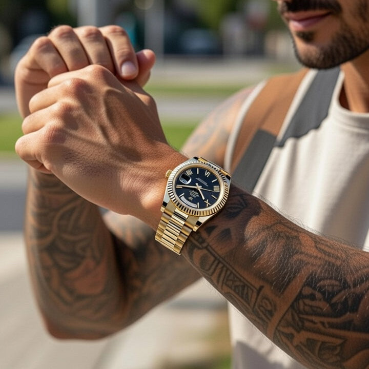 Royal Noir Men's Watch