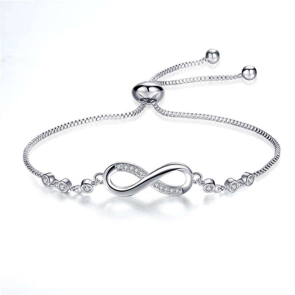 Esme | Adjustable Rose Gold Infinity Bracelet