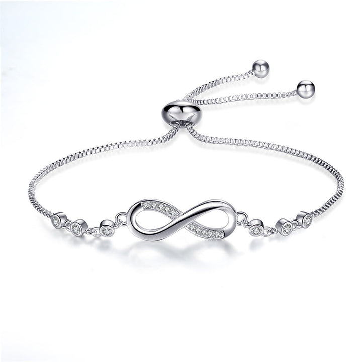Esme | Adjustable Rose Gold Infinity Bracelet