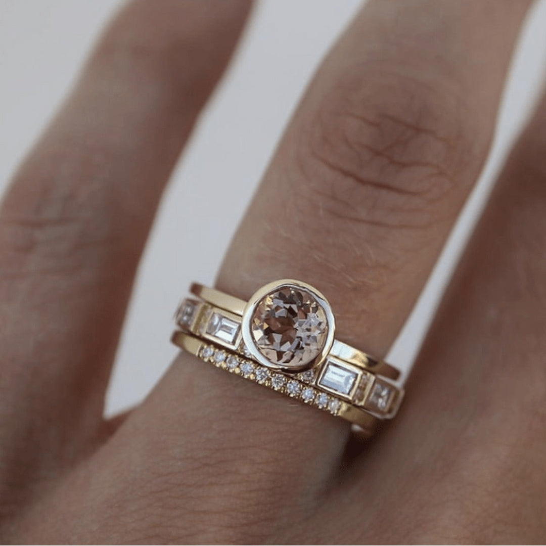 Gloria | Lustrous Vintage Gold Ring