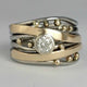 Ada | Vintage Gold Inlay Ring