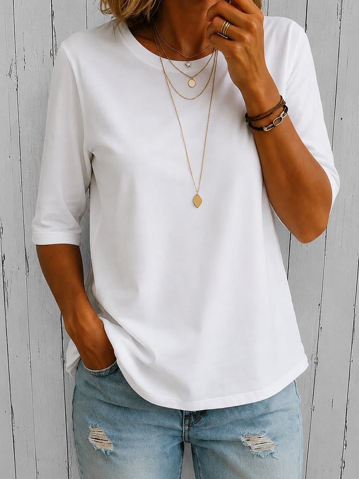 Edith | Everyday Comfort Sleeve Tee