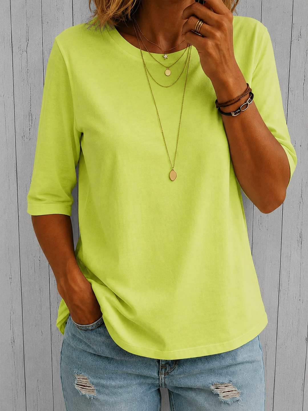 Edith | Everyday Comfort Sleeve Tee