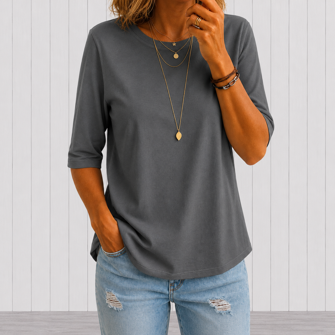 Edith | Everyday Comfort Sleeve Tee