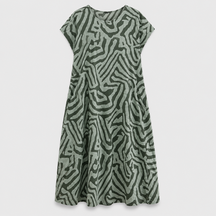 Patricia | Printed Summer Midi Dress