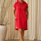 Donna | Hooded Short Sleeve Casual Dress