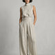 ÉADAOIN | MINIMALIST LINEN BLEND TROUSER SET