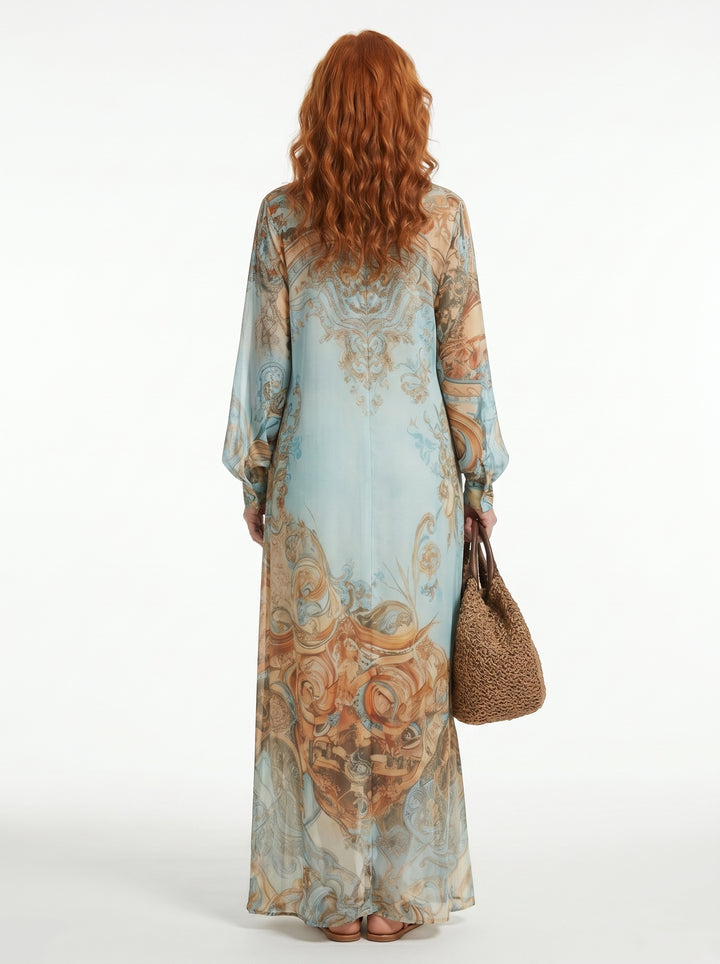 SAOIRSE | VINTAGE PRINT MAXI DRESS