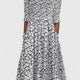 Violethia | Elegant Midi Dress