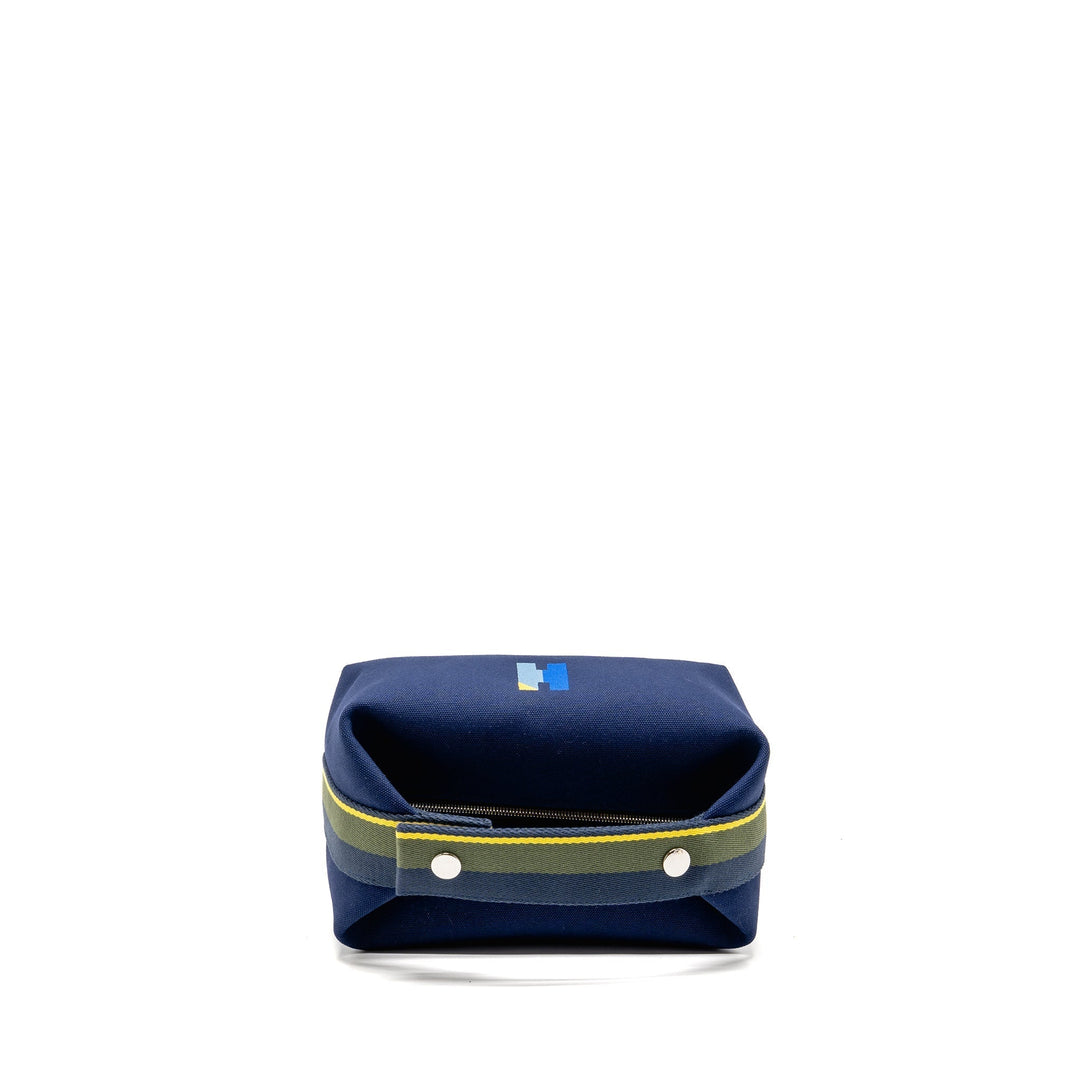 Toiletry Bag Canvas Navy Blue