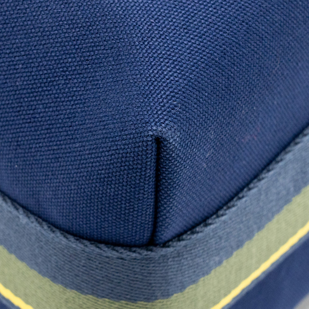 Toiletry Bag Canvas Navy Blue