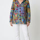 KEAVY | ELEGANT PRINTED BUTTON CARDIGAN