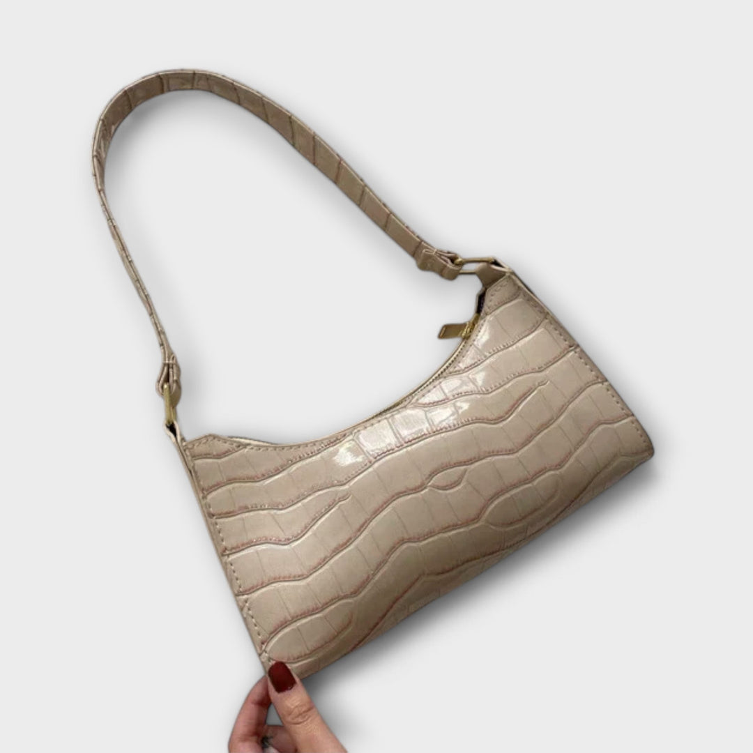 Everyday Leather Bag with Sturdy Handles