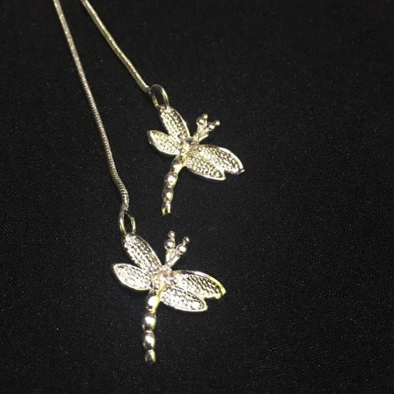 Tilda | Sterling Silver Dragonfly Necklace