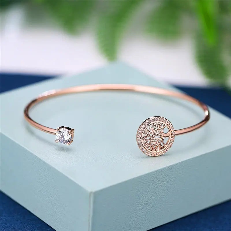 Hope | Adjustable Tree of Life Bracelet