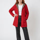SIOBHÁN | REVERSIBLE LEOPARD TRIM HOODED JACKET