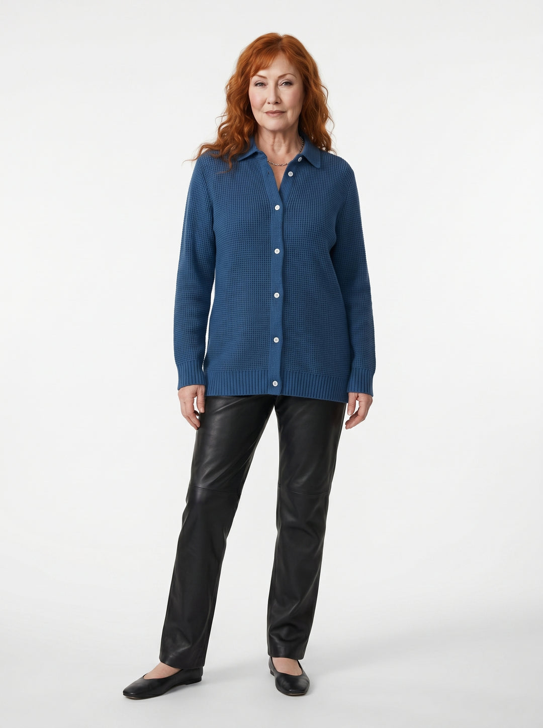 GRÁINNE | ELEGANT TEXTURED KNIT CARDIGAN