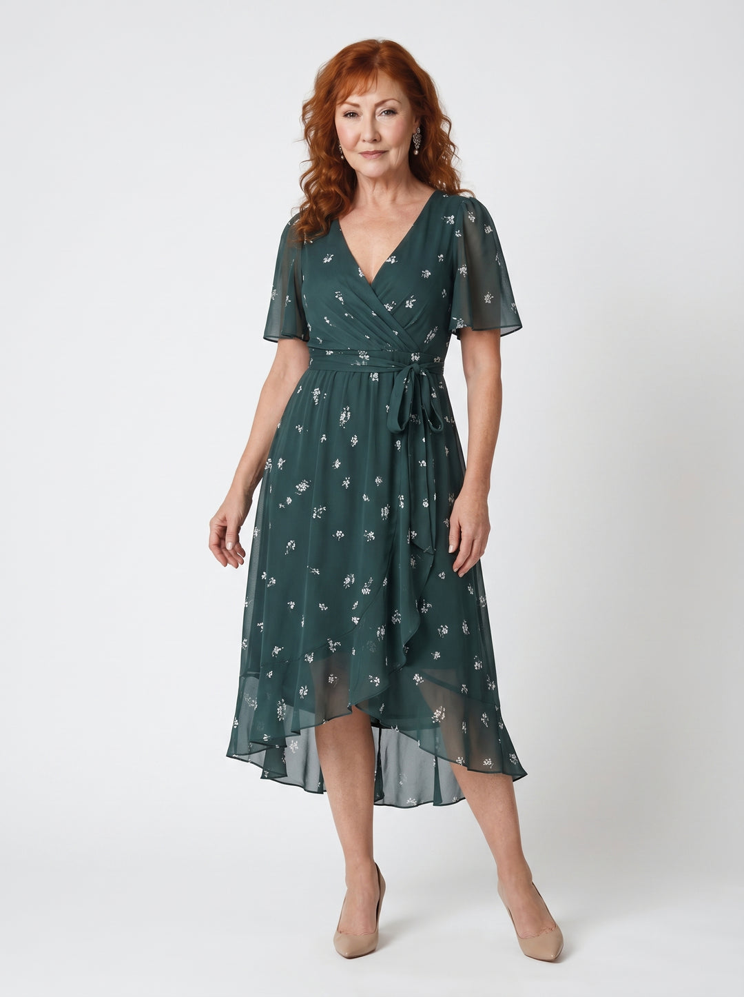 NAOMIE | ELEGANT FLORAL SUMMER DRESS