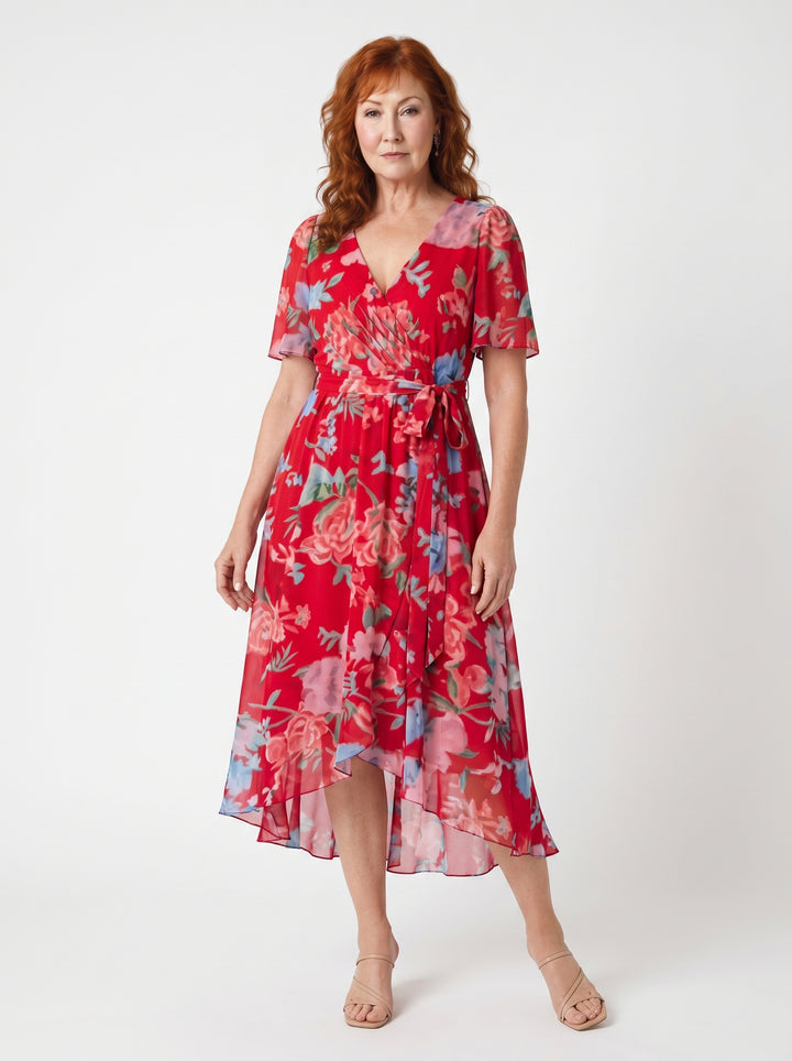 NAOMIE | ELEGANT FLORAL SUMMER DRESS
