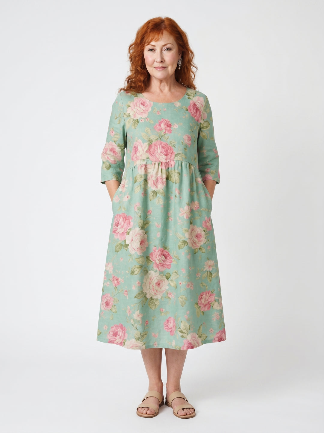 RÓISÍN | MIDI DRESS EFFORTLESS COMFORT