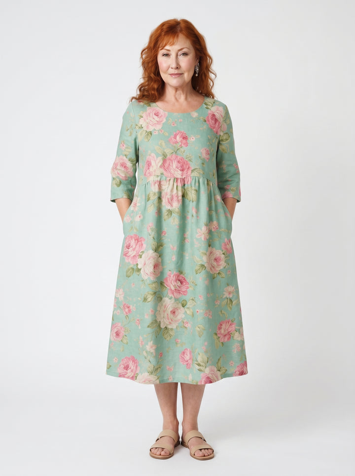 RÓISÍN | MIDI DRESS EFFORTLESS COMFORT