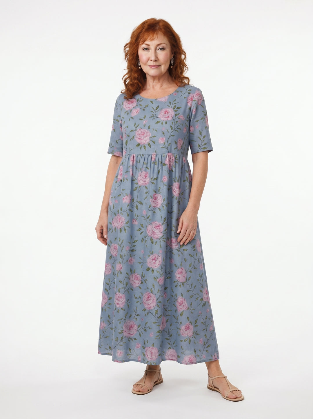 RÓISÍN | MIDI DRESS EFFORTLESS COMFORT