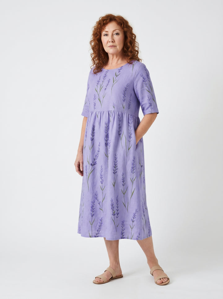 RÓISÍN | MIDI DRESS EFFORTLESS COMFORT