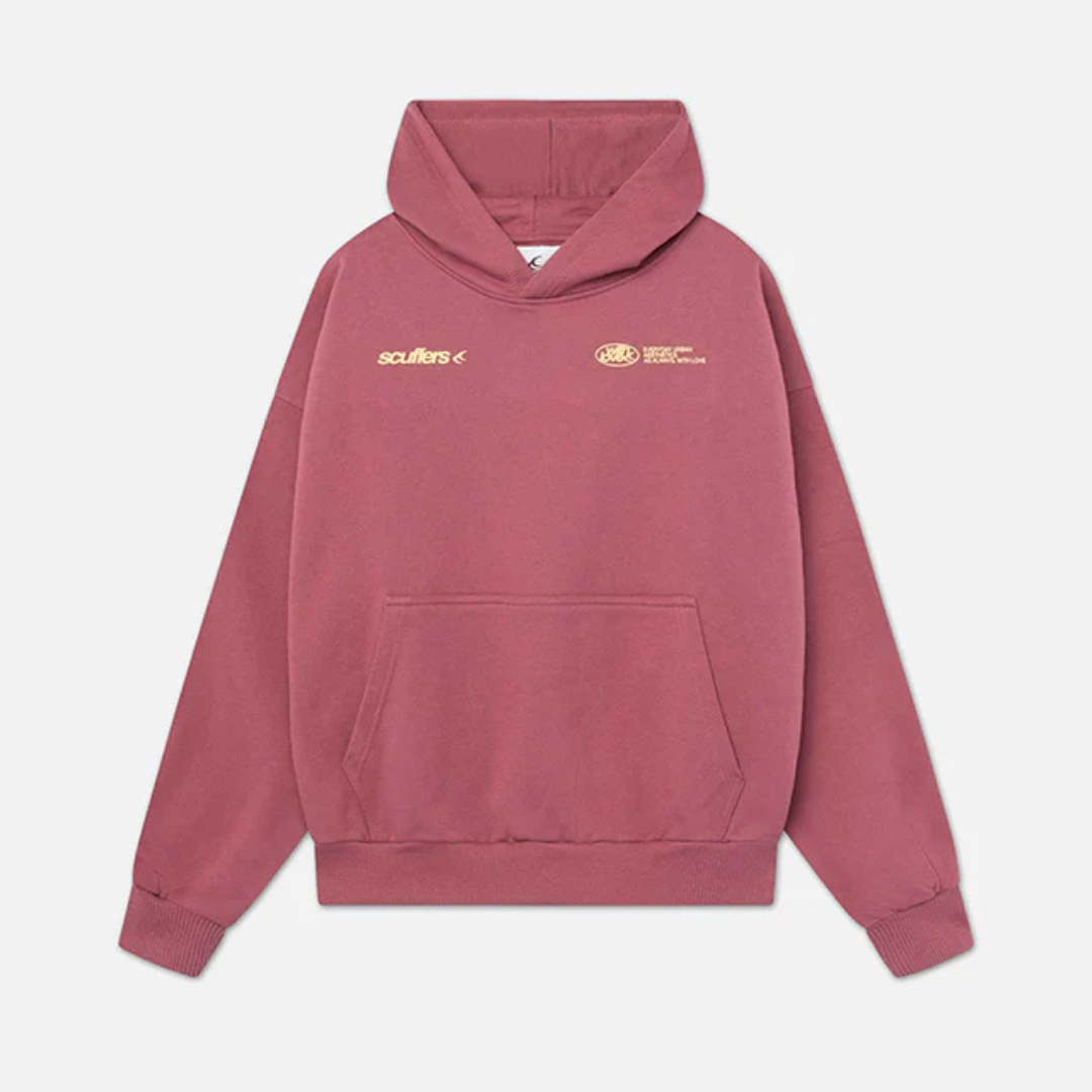 Oversize Hoodie with 'Withlove' Back Print