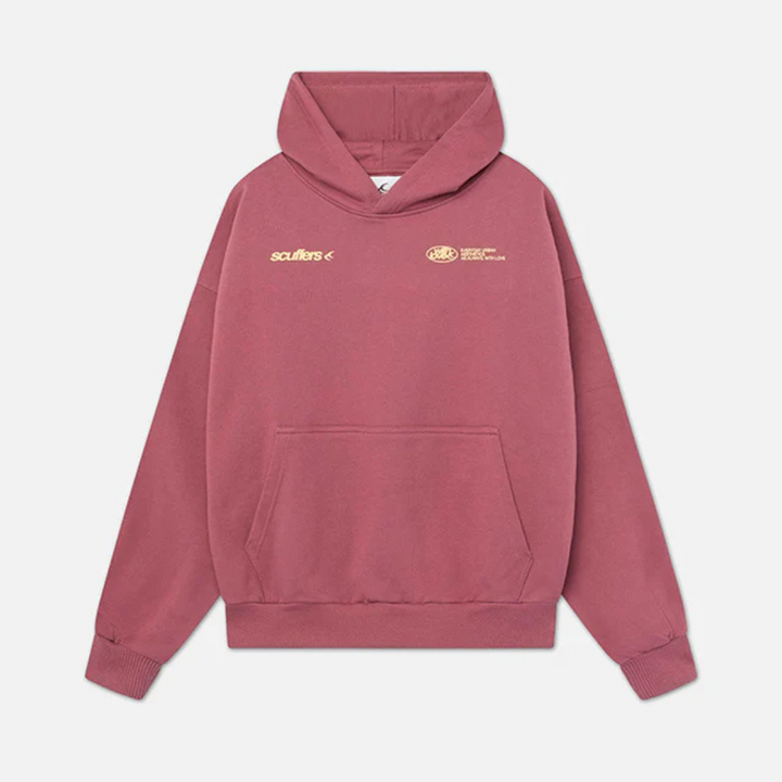 Oversize Hoodie with 'Withlove' Back Print