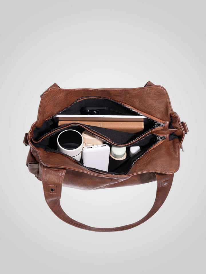 Multi-Pocket Everyday Crossbody Bag