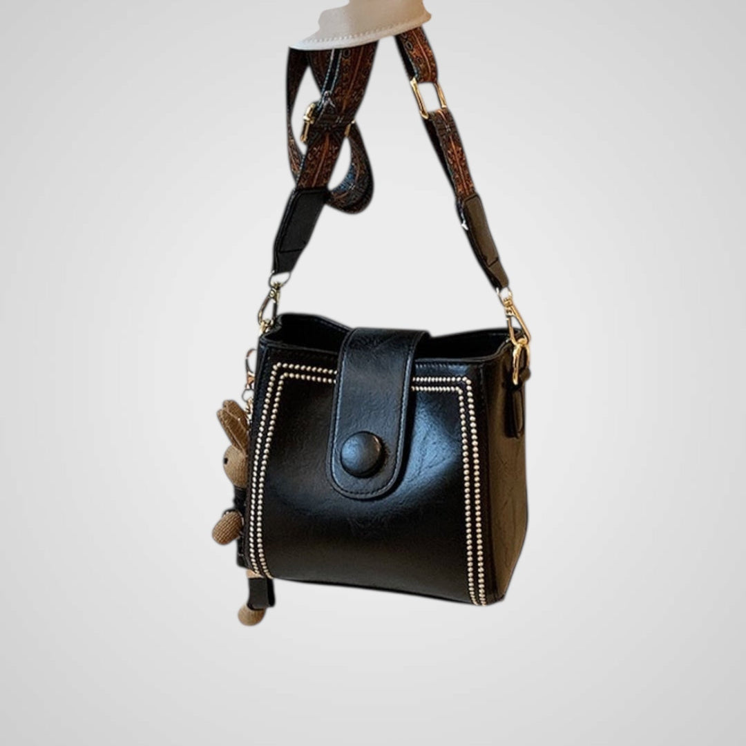 Retro Bag with Adjustable Wide Strap