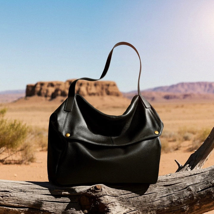 Minimalist Leather Tote Bag