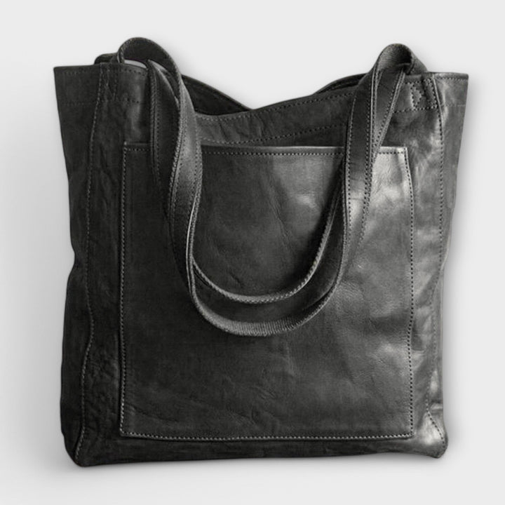 Everyday Shoulder Bag with Multiple Pockets