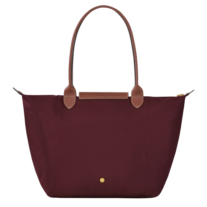 PENELOPE | LARGE LE PLIAGE TOTE IN RICH BURGUNDY