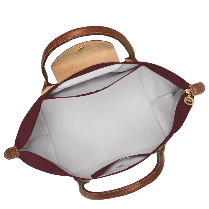 PENELOPE | LARGE LE PLIAGE TOTE IN RICH BURGUNDY
