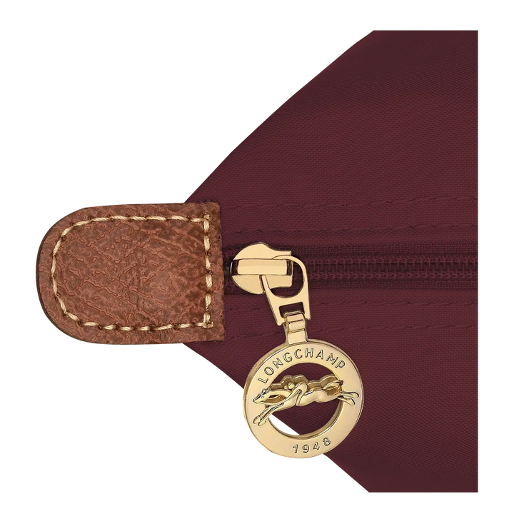 PENELOPE | LARGE LE PLIAGE TOTE IN RICH BURGUNDY