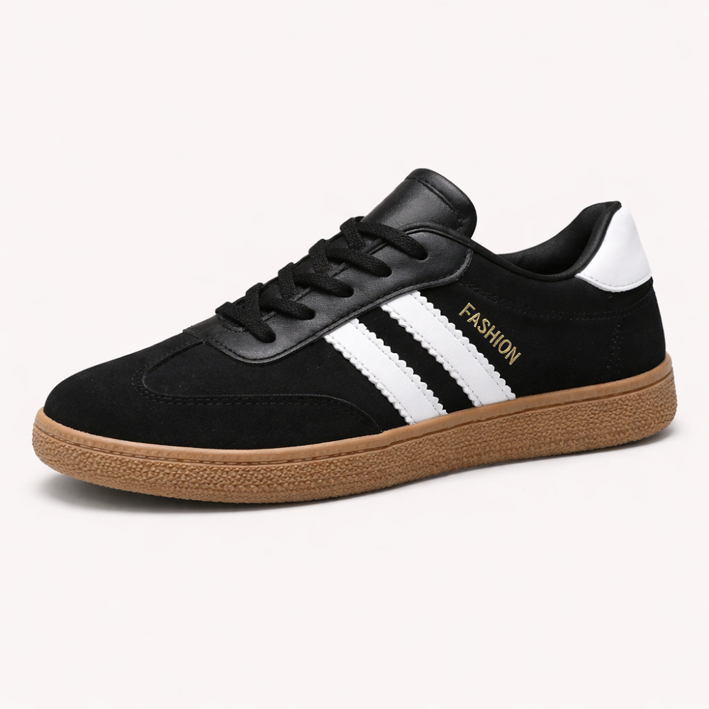 Women's Color Block Sneakers – Lace-Up Low Top Casual Trainers