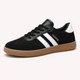 Women's Color Block Sneakers – Lace-Up Low Top Casual Trainers